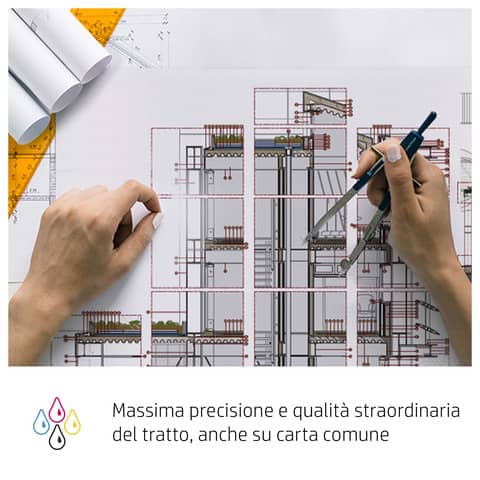 Cartuccia HP Ink 712 - 80 ml nero  3ED71A